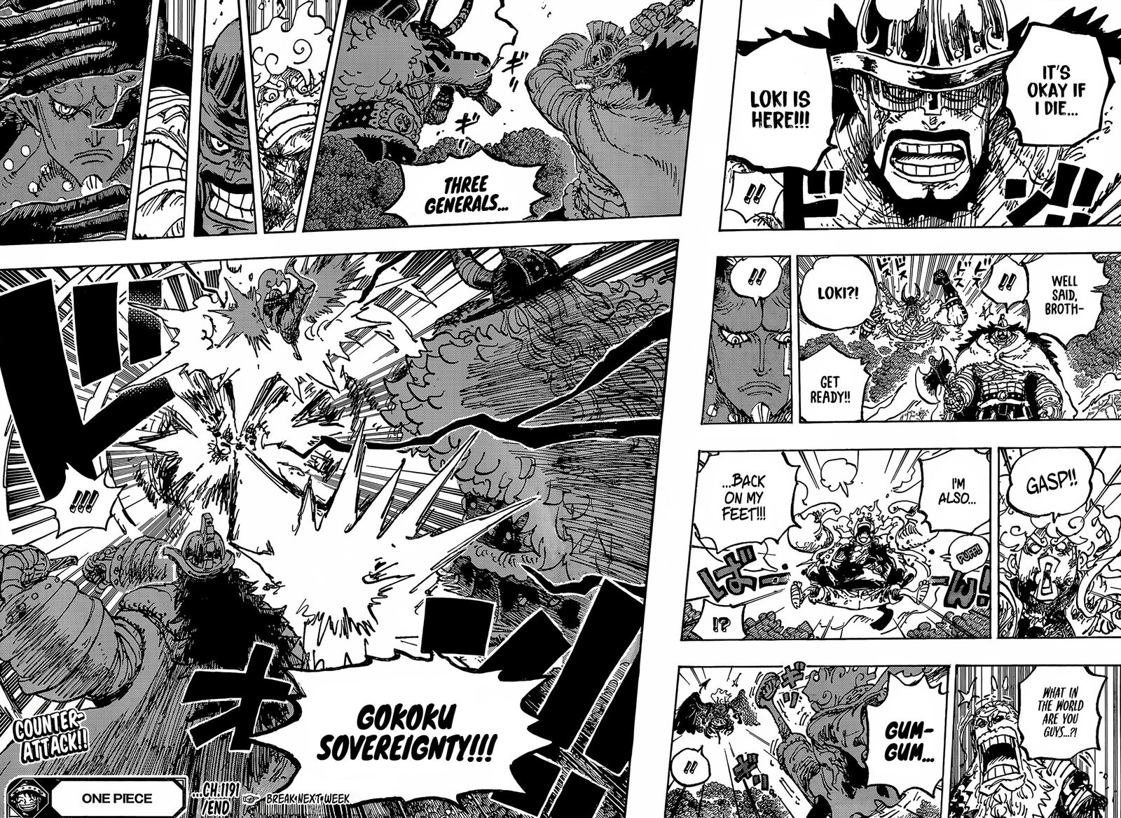 One Piece, Chapter 1191 image 12